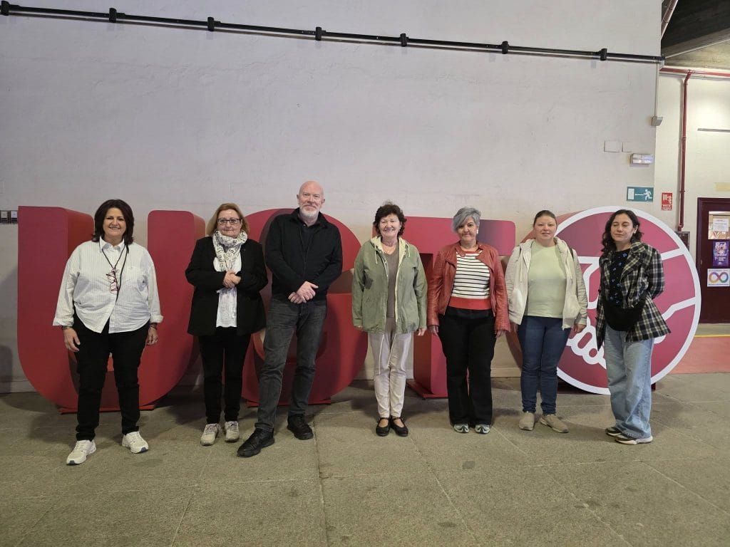 Reunión en la sede UGT de Madrid.