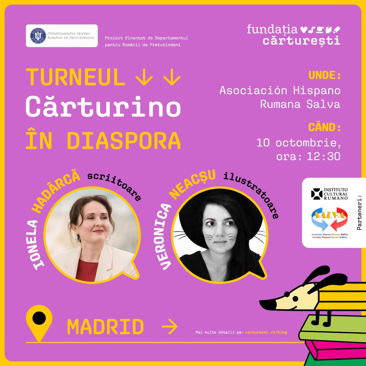 Turneul Cărturino ajunge la Madrid povestile în limba română călătoresc spre copiii din diaspora